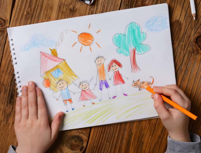 "הילד בקצה העיפרון" איתור מצוקה וחוסן בציורים ובכתב יד של ילדים