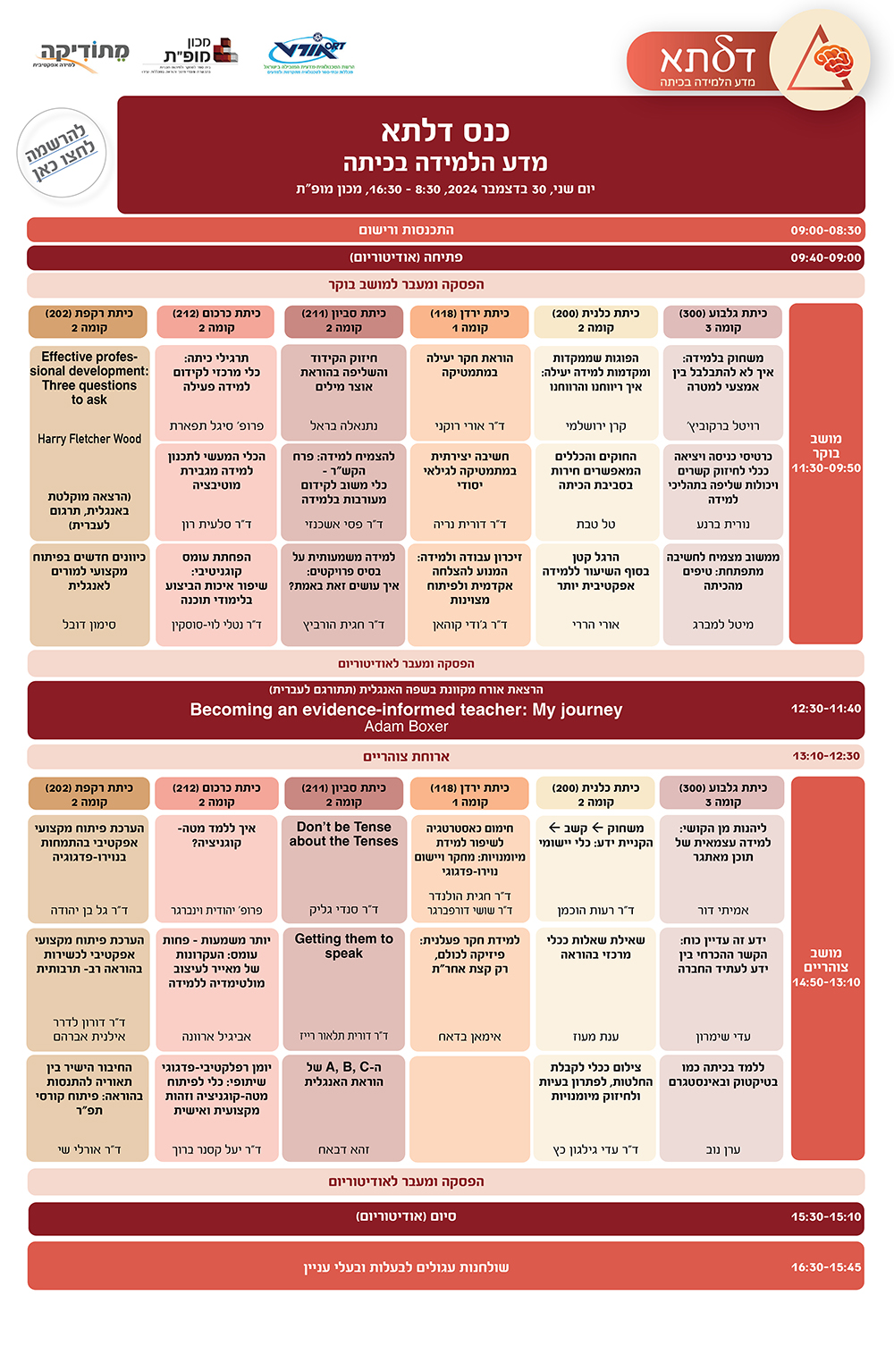כנס דלתא - מדע הלמידה בכיתה